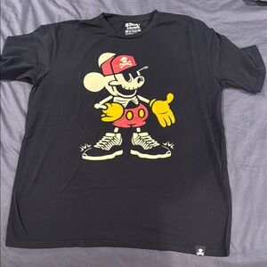 Johnny Cupcakes Cupkicks Black Graphic T-Shirt Size XXL